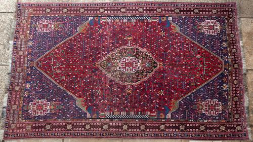 Old Qashqa'i Persian tribal rug