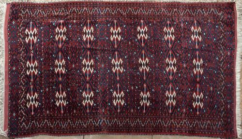 Old Yomut Turkoman Rug West Turkestan