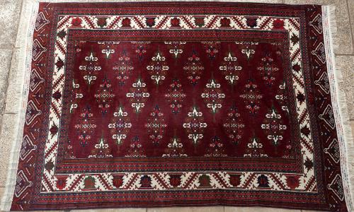 Old Yomut Turkoman Rug West Turkestan