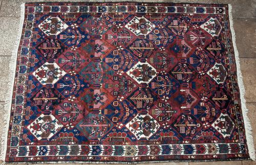 Old Bakhtiari Persian Carpet